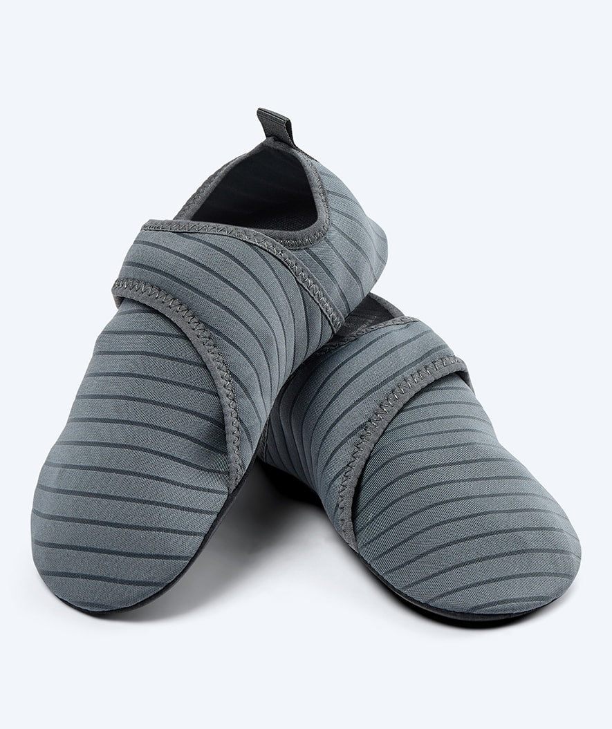 Watery neoprene swim shoes for adults - Poseidon - Grey