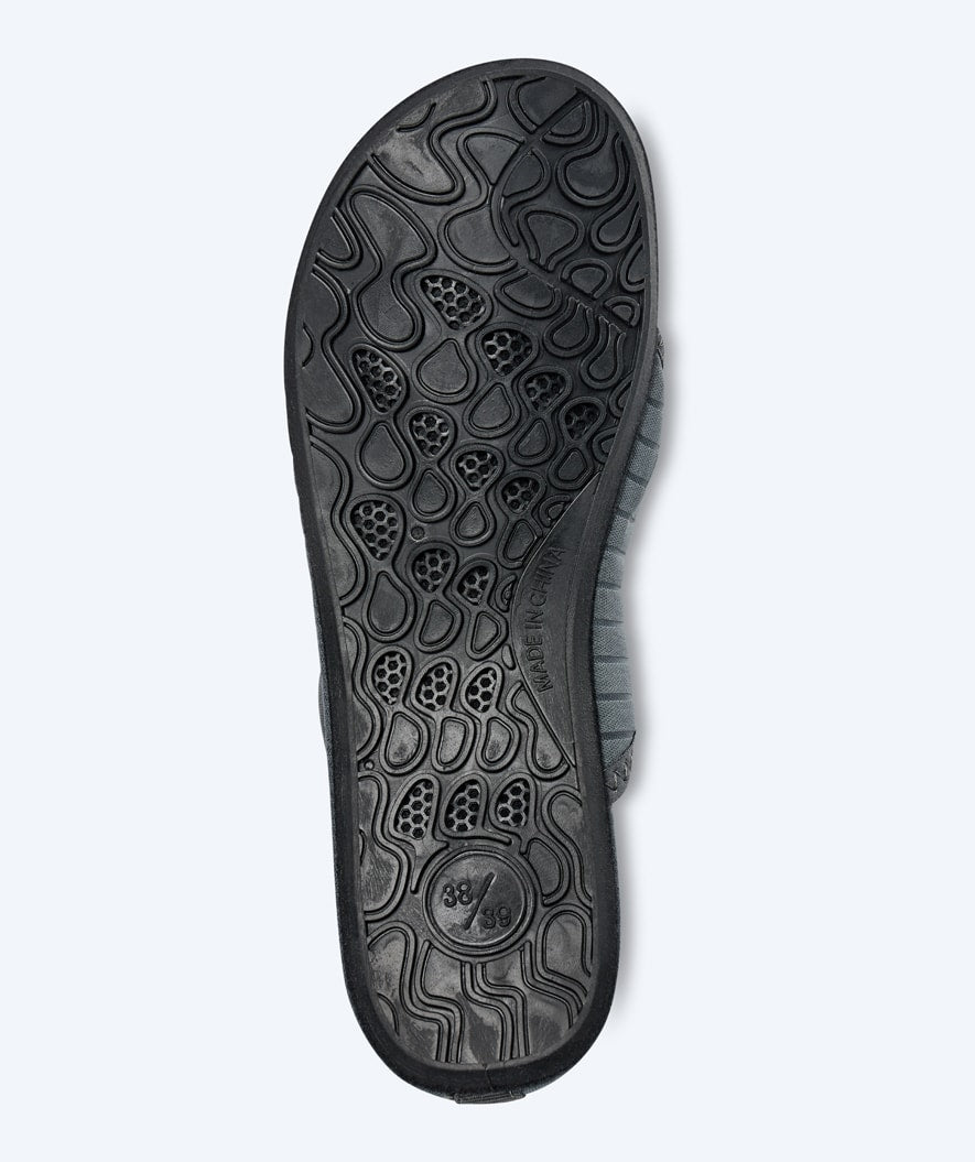 Watery neoprene swim shoes for adults - Poseidon - Grey