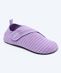 Watery neoprene swim shoes for adults - Poseidon - Purple