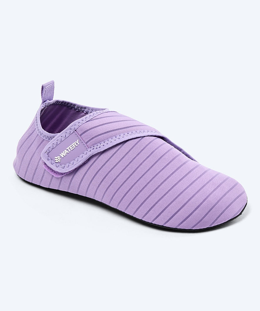Watery neoprene swim shoes for adults - Poseidon - Purple
