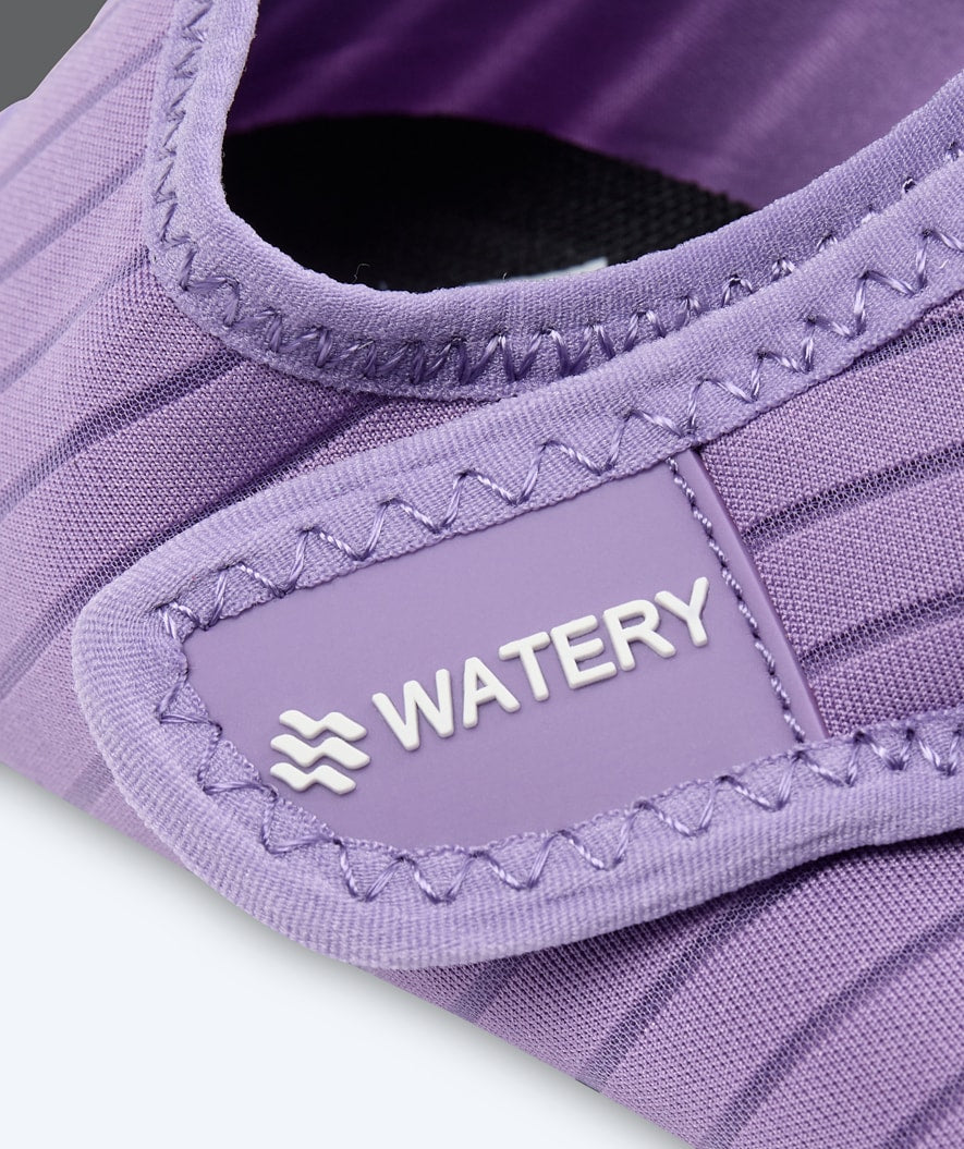 Watery neoprene swim shoes for adults - Poseidon - Purple