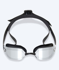 Watery racing swimming goggles for kids - Power Lane - Black/silver