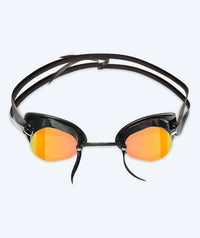 Watery swim googles - Proflex Swedish Mirror - Black/gold