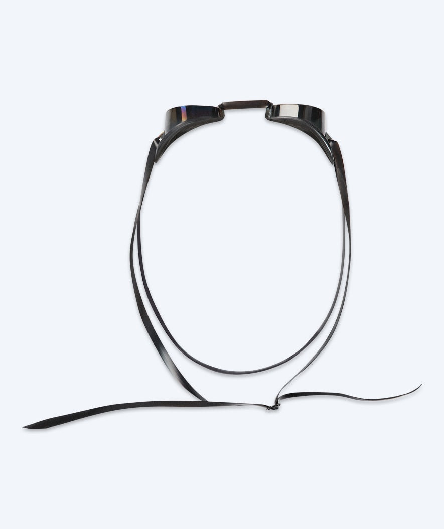 Watery swim googles - Proflex Swedish Mirror - Black/gold