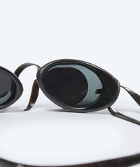 Watery swim googles - Proflex Swedish Mirror - Black/gold
