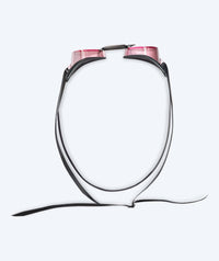 Watery swim goggles - Proflex Swedish Mirror - Pink/pink
