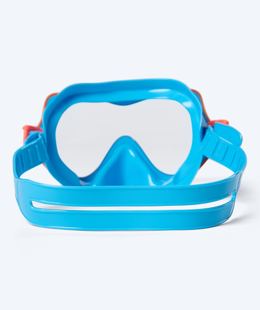 Watery diving mask for kids (4-10) - Pulina - Blue/orange