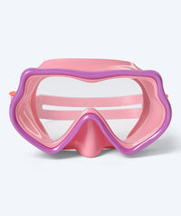 Watery Combo snorkel set for kids (4-10) - Pulina - Pink/Purple