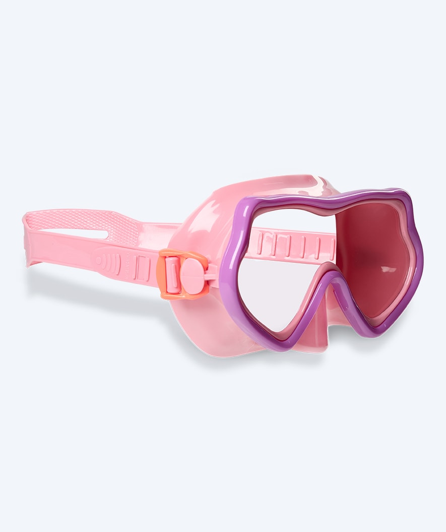 Watery diving mask for kids (4-10) - Pulina - Pink/purple