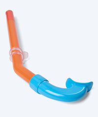 Watery snorkel for kids (4-10) - Pulina - Blue/orange
