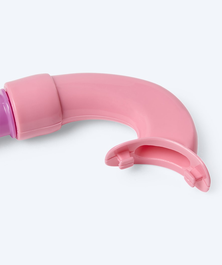 Watery snorkel for kids (4-10) - Pulina - Light pink/purple