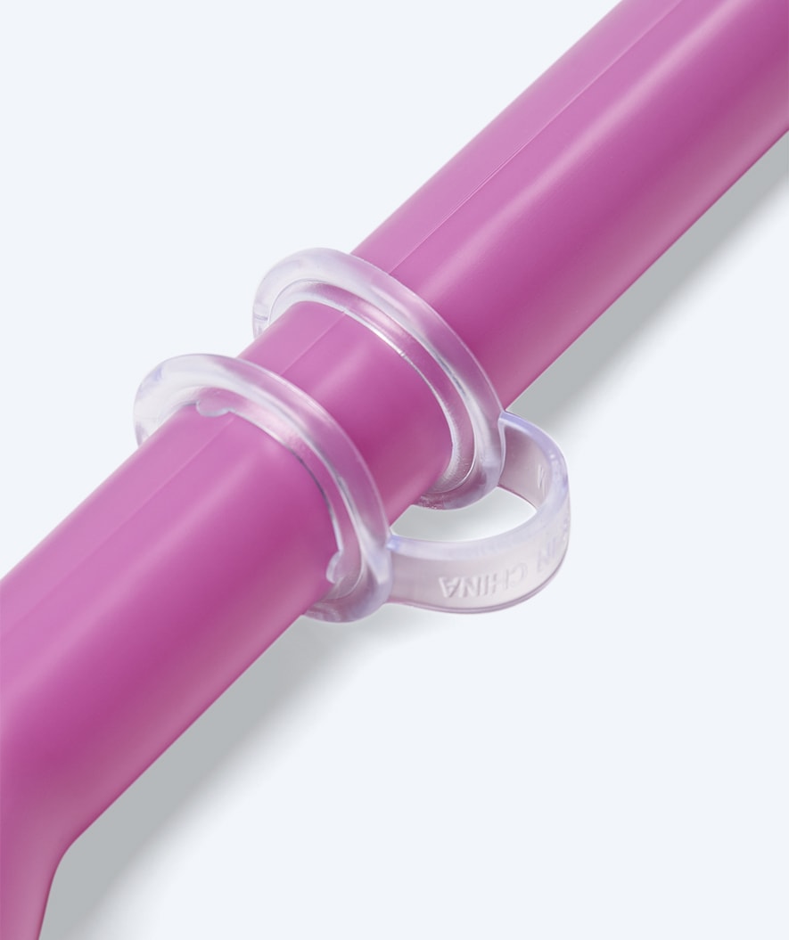 Watery snorkel for kids (4-10) - Pulina - Light pink/purple