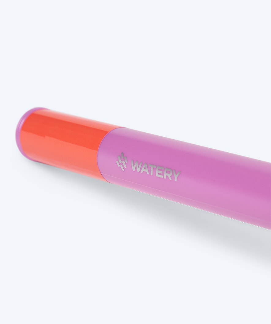 Watery snorkel for kids (4-10) - Pulina - Light pink/purple