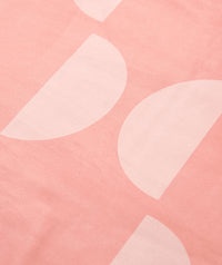 Watery microfiber towel (175 x 110 cm) - Rafferty - Blurish Pink