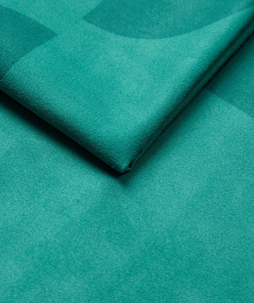 Watery microfiber towel (175 x 110 cm) - Rafferty - Dust Green