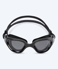 Watery training swimming goggles - Raven Active - Black (Smoke lens)