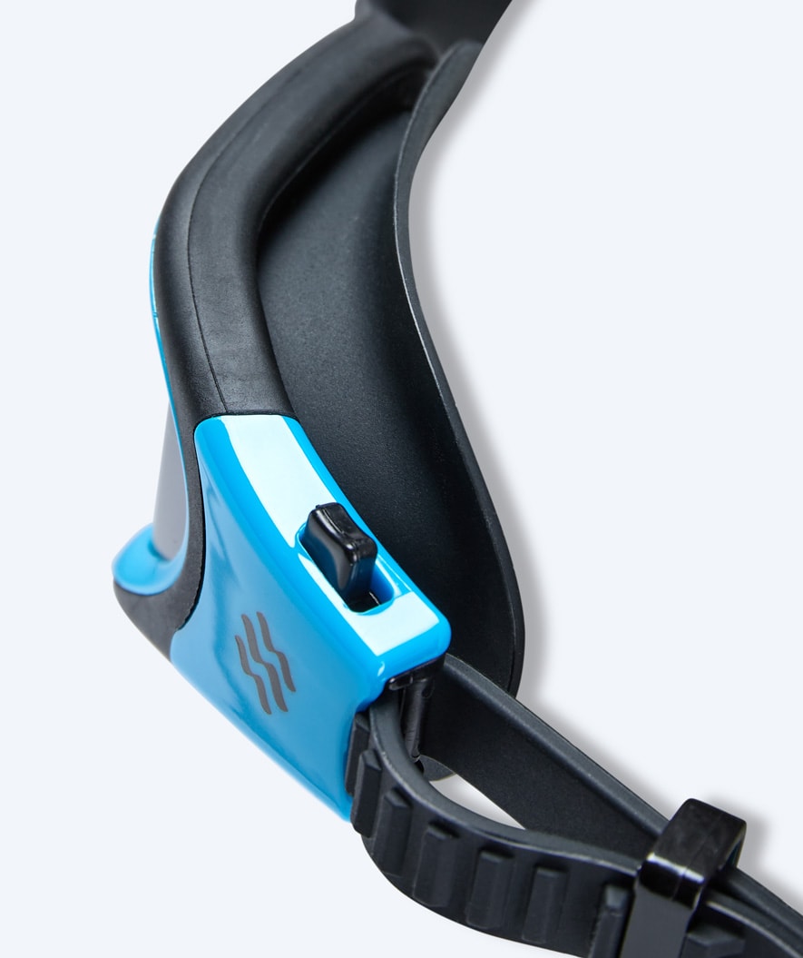 Watery training swimming goggles - Raven Active - Black/blue 1.0