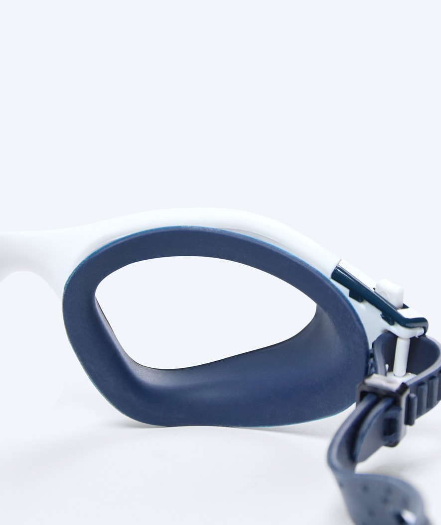 Watery training swimming goggles - Raven Active - Dark blue/clear