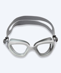 Watery training swimming goggles - Raven Active - Grey/clear