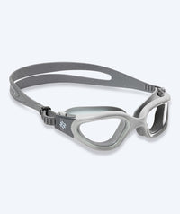 Watery training swimming goggles - Raven Active - Grey/clear