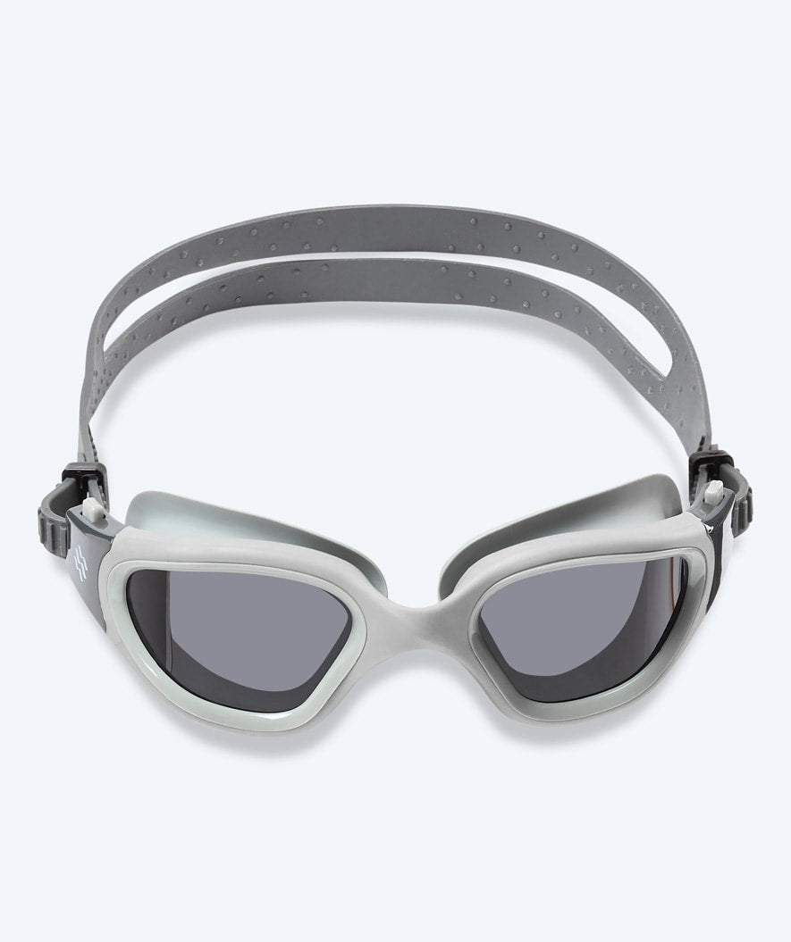Watery exercise swim goggles - Raven Active - Grey (Smoke lens)