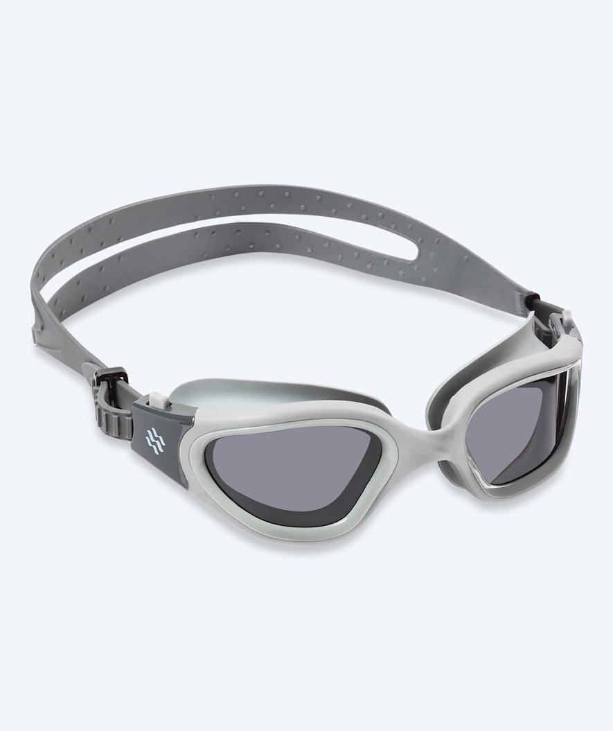 Watery exercise swim goggles - Raven Active - Grey (Smoke lens)