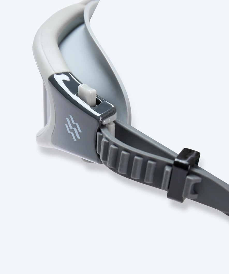 Watery exercise swim goggles - Raven Active - Grey (Smoke lens)