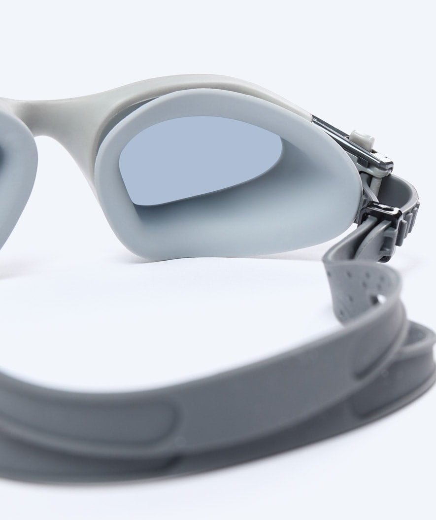 Watery exercise swim goggles - Raven Active - Grey (Smoke lens)