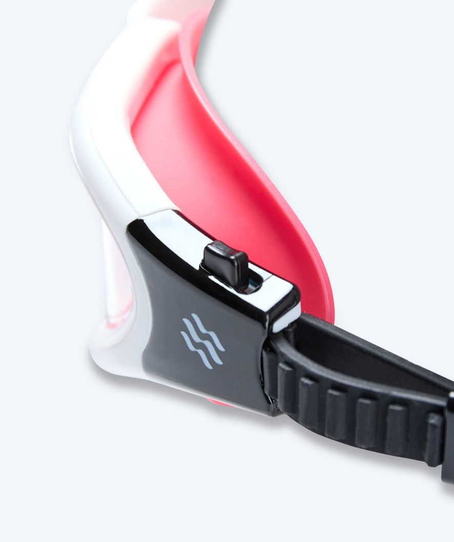 Watery exercise swim goggles - Raven Active - Pink/clear