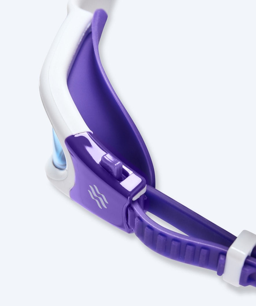 Watery training swimming goggles - Raven Active - Purple/light blue