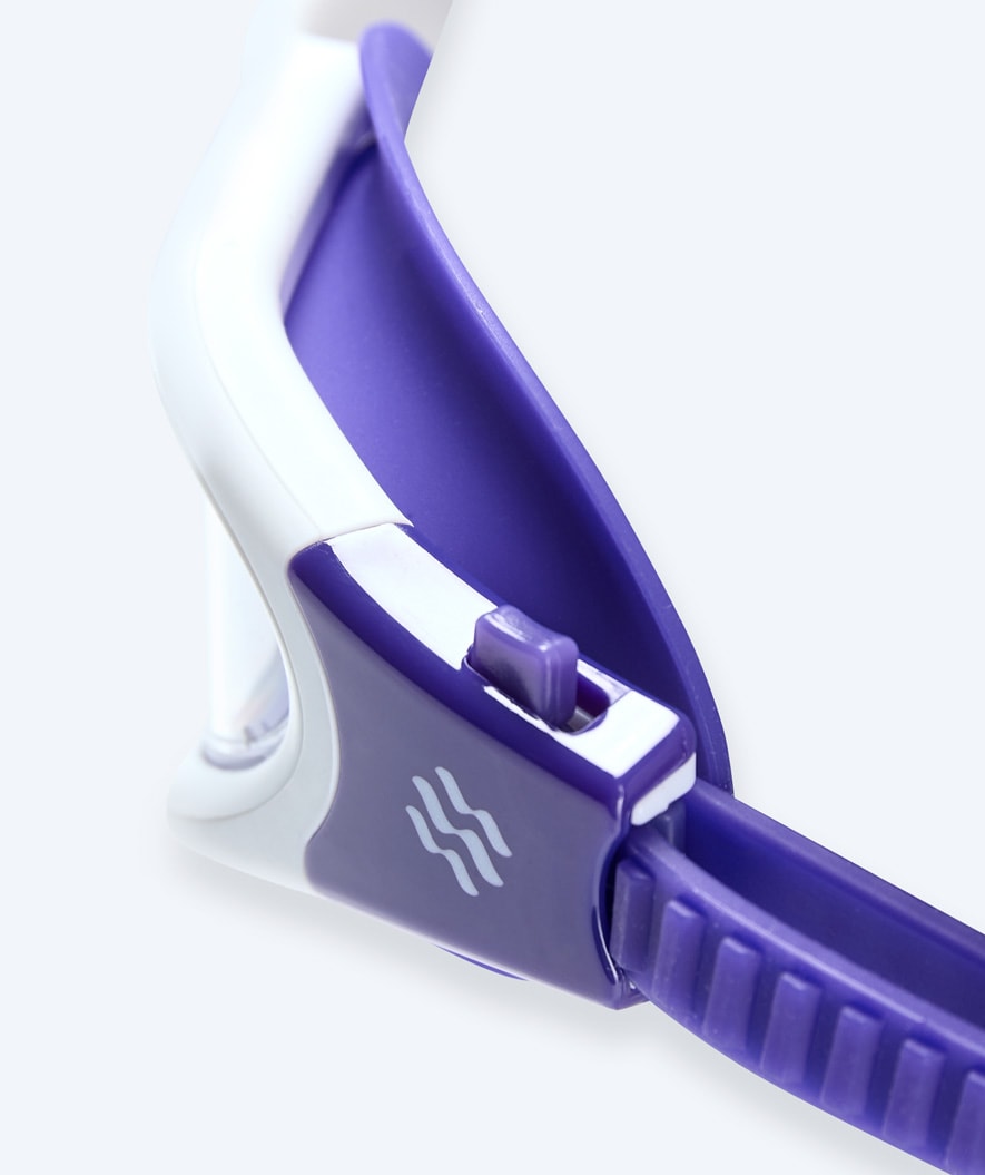 Watery exercise swim goggles - Raven Active - Purple/clear