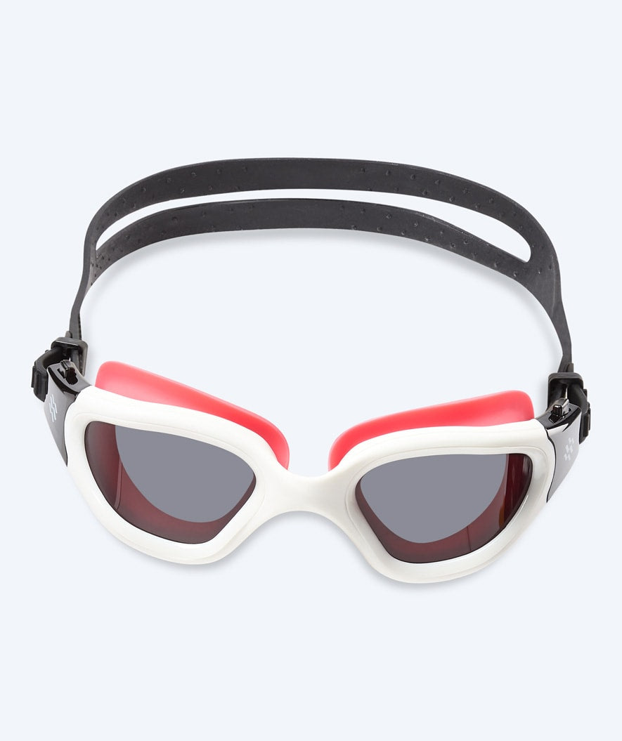 Watery training swimming goggles - Raven Active - Pink (Smoke lens)