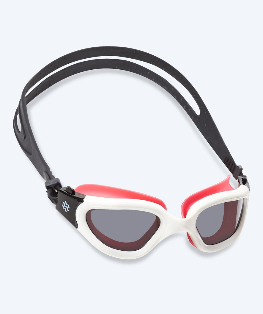 Watery training swimming goggles - Raven Active - Pink (Smoke lens)
