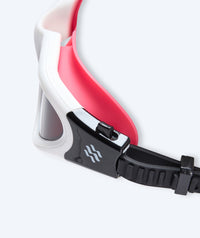 Watery exercise swim goggles - Raven Active - Pink (Smoke lens)