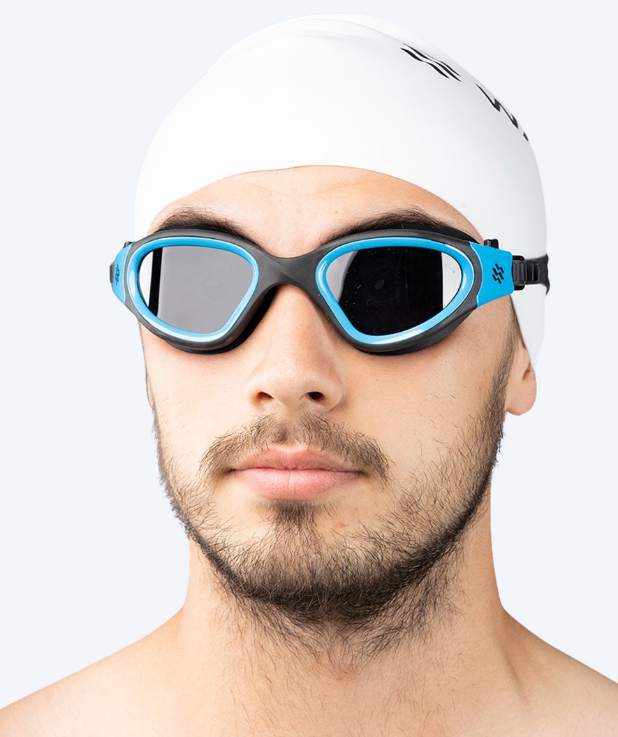Watery training swimming goggles - Raven Active - Black/blue 1.0