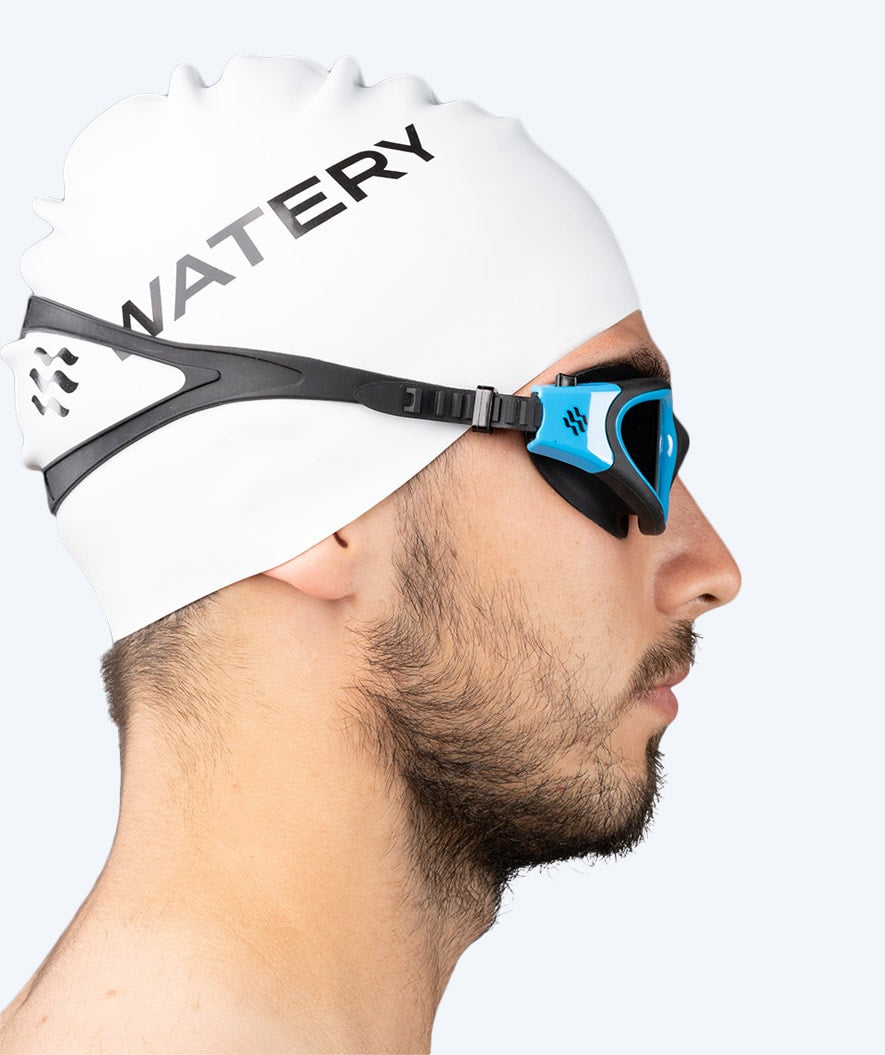 Watery training swimming goggles - Raven Active - Black/blue 1.0