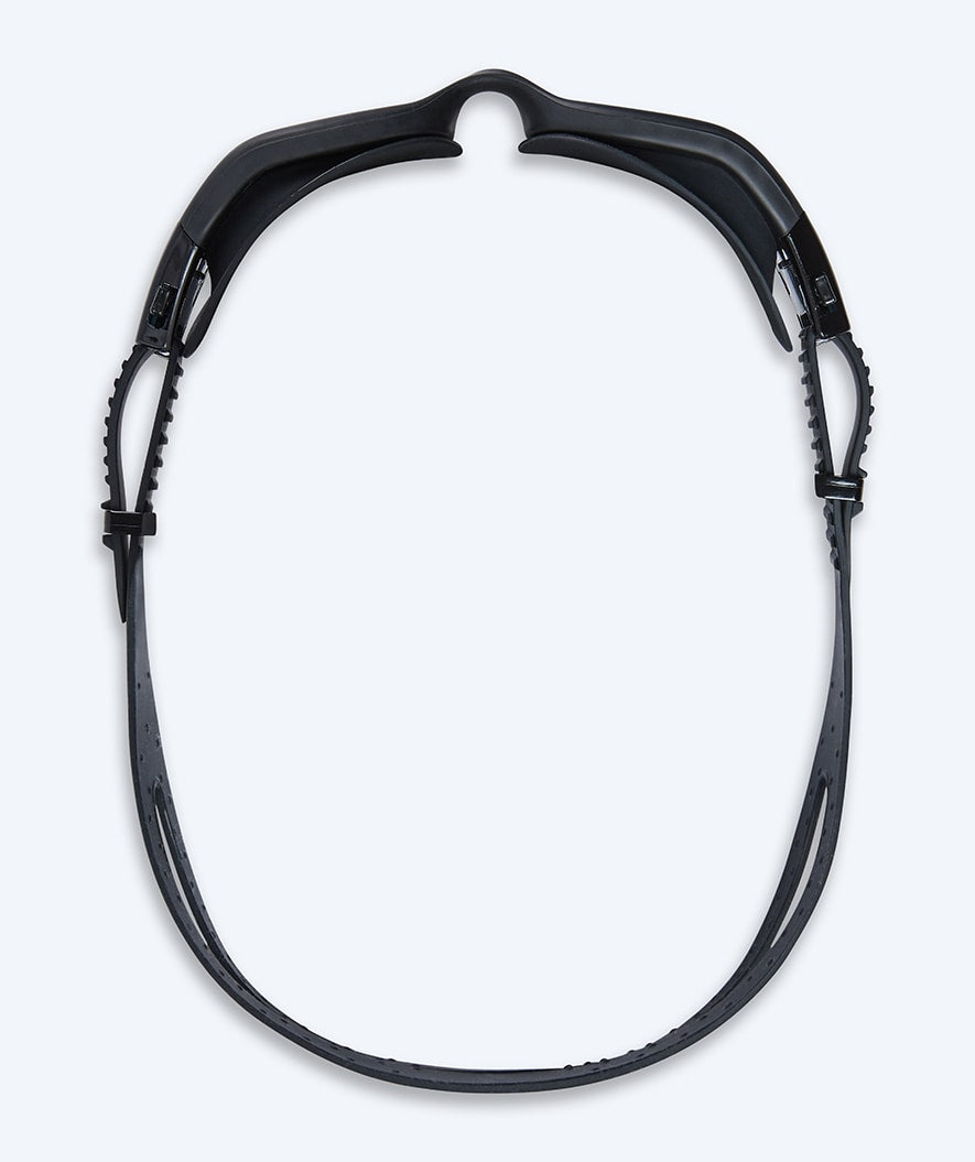 Watery exercise swim goggles - Raven Mirror - Black/blue