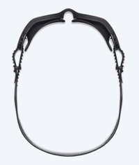 Watery exercise swim goggles - Raven Mirror - Black/silver