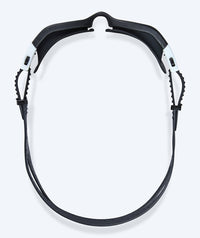 Watery training swimming goggles - Raven Mirror - Black/white