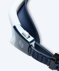 Watery exercise swim goggles - Raven Mirror - Dark blue/gold