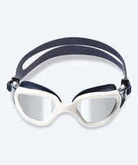 Watery training swimming goggles - Raven Mirror - Dark blue/silver