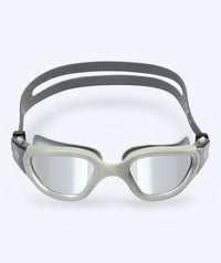 Watery training swimming goggles - Raven Mirror - Dark gray/silver