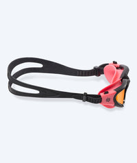 Watery training swimming goggles - Raven Mirror - Pink/gold