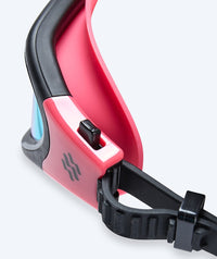 Watery exercise swim goggles - Raven Mirror - Pink/gold