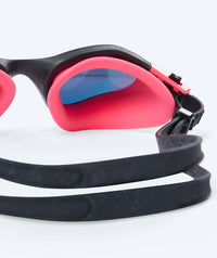 Watery exercise swim goggles - Raven Mirror - Pink/gold