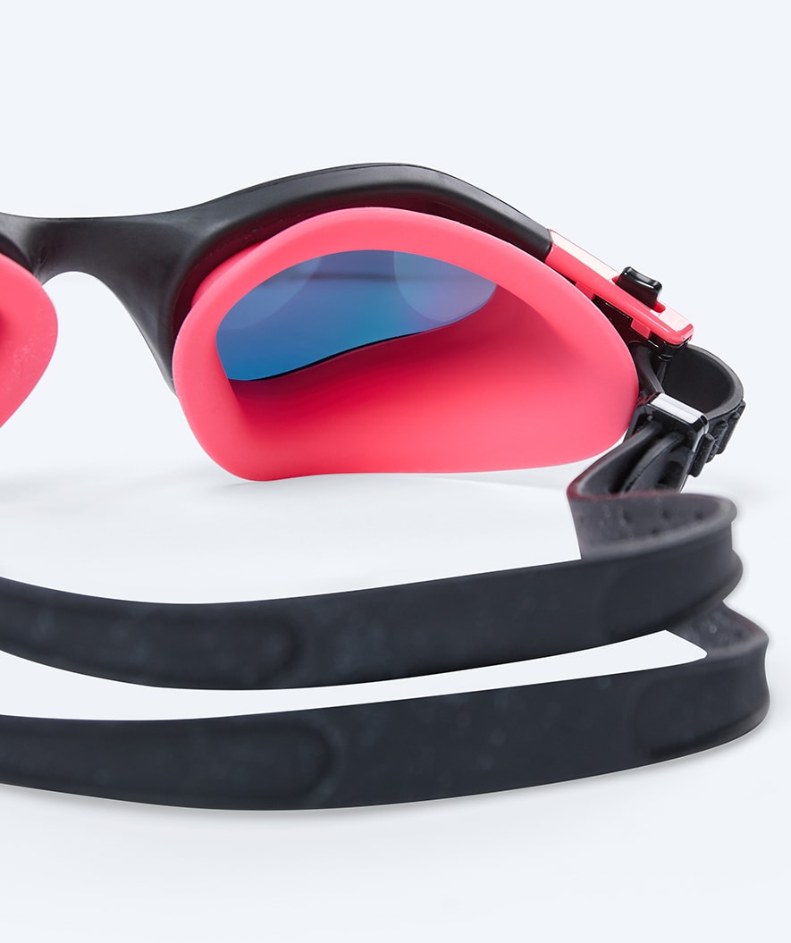 Watery exercise swim goggles - Raven Mirror - Pink/gold