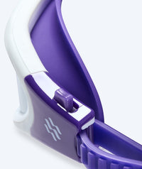 Watery exercise swim goggles - Raven Mirror - Purple/silver