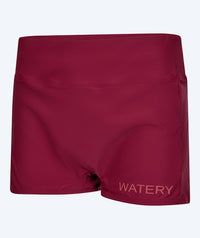 Watery bikini bottom for ladies - Remington - Dark red