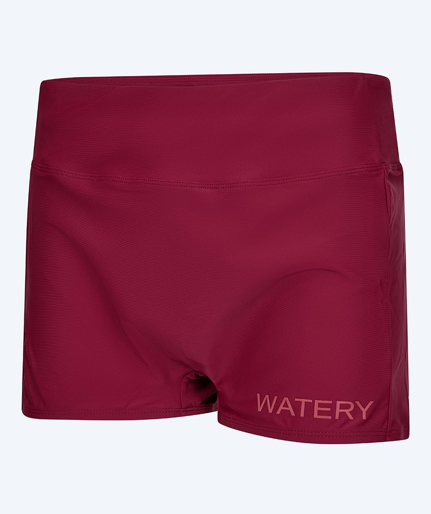 Watery bikini bottom for ladies - Remington - Dark red