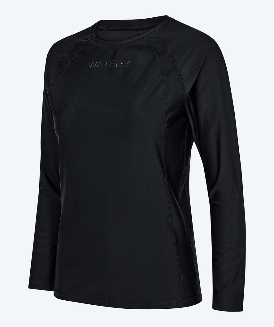 Watery UV-shirt for women - Remington Long Sleeve Rashguard - Black
